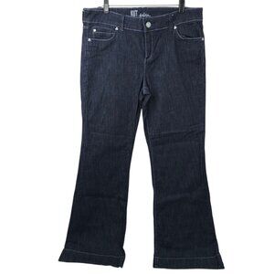 Kut From the Kloth Flare Leg Jeans Womens Size 14 High Rise Dark Wash Denim